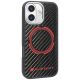 2. Audi RSQ Carbon Fiber Sport Red Circle MagSafe Case für iPhone 17 - Schwarz