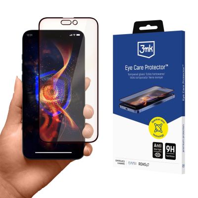 3mk Eye Care Protector aus gehärtetem Glas für Apple iPhone 15 Pro Max