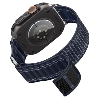 9. Spigen WBF0 Armband für Apple Watch 44 / 45 / 46 / 49 mm - Marineblau