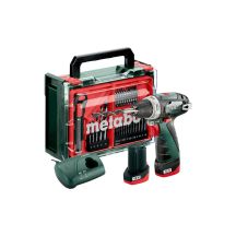 METABO BS BASIC SET SCHRAUBENDREHER 12V + 41 ACC 34/17Nm 2x2,0Ah POWERMAXX