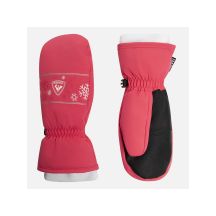 ROSSIGNOL Jr. Jane Impr M pinke Kinder-Skihandschuhe