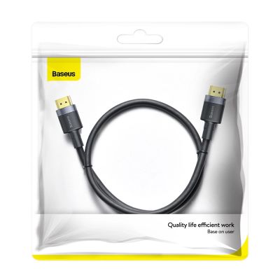7. Baseus Cafule HDMI / HDMI 2.0 4K 60 Hz 3D 18 Gbit/s Kabel – Schwarz