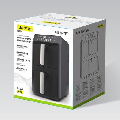 12. 2400W MR-761 MAESTRO Heißluftfritteuse