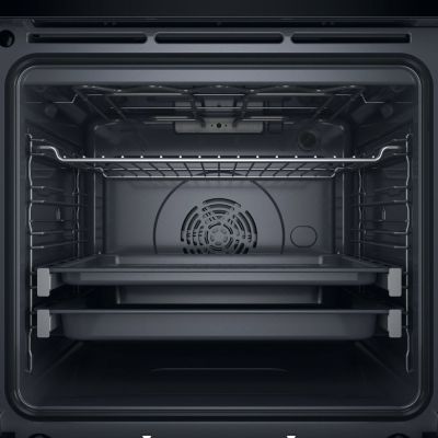 8. Einbaubackofen WHIRLPOOL WOI4S8HM2SBA schwarz Dampf+ Hydrolyse SoftClose AirFry
