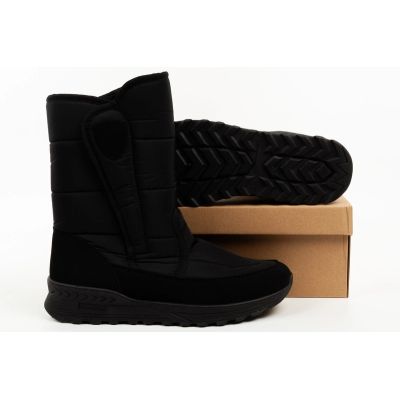 9. Progress Herren-Winterstiefel, Schneestiefel, gefütterte modische Klettstiefel