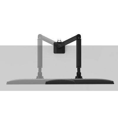 6. Neomounts DS70-250BL1 Monitorhalterung/Ständer 88,9 cm (35") Schreibtisch Schwarz