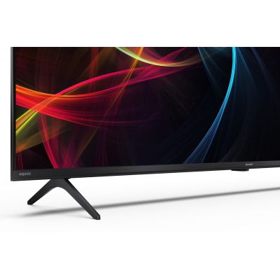 6. Sharp 50HL4265E Smart-TV, 50 Zoll, Google TV UHD, Schwarz