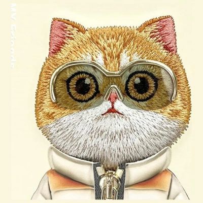 10. Nimmy Cool&Cute 2.0 Cat Case für iPhone 15 Pro - Grün
