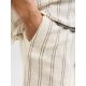 4. Jack&Jones Herren-Streifenshorts JPSTJAIDEN COBA STRIPE JOG SHORTS REG SN 12274413 Antikweiße Streifen