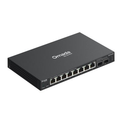 4. TP-Link ES210X-M2 Netzwerk-Switch, verwaltet, 2,5-Gbit/s-Ethernet (100/1000/2500), Tisch-/Wandmontage, Schwarz