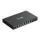 4. TP-Link ES210X-M2 Netzwerk-Switch, verwaltet, 2,5-Gbit/s-Ethernet (100/1000/2500), Tisch-/Wandmontage, Schwarz