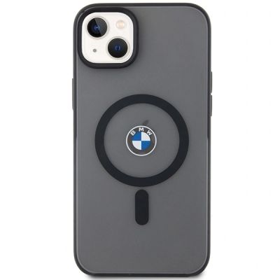 3. BMW Signature MagSafe Hülle für iPhone 14 Plus/15 Plus – Schwarz