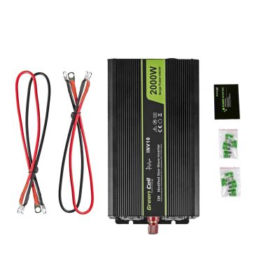 5. GREEN CELL INV10 WECHSELRICHTER 12V-230V 2000W/4000W MODIFIZIERTE SINUSWELLEN