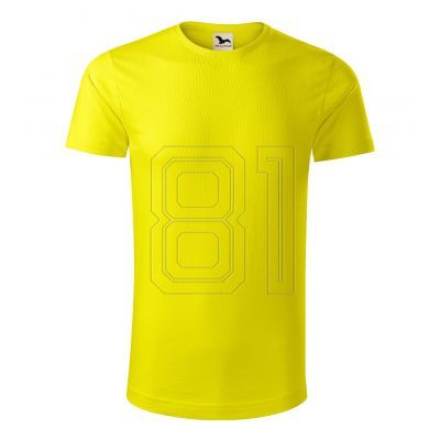 3. Malfini Origin T-Shirt M MLI-17196 Zitrone