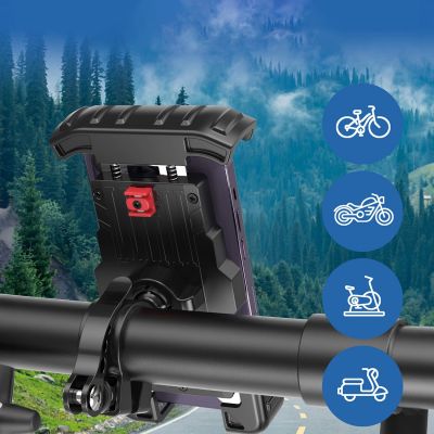 14. Choetech H067 verstellbarer Fahrrad-Telefonhalter – Grau