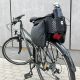 16. Wozinsky Fahrrad-Gepäckträgertasche mit Schultergurt, 9 l (Regenschutz inklusive), Schwarz (WBB22BK)