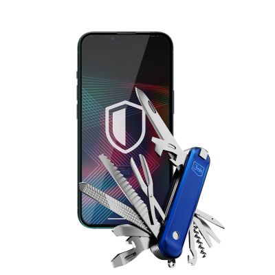 9. Gehärtetes Glas für iPhone 14 / 13 Pro / 13 9H 3mk HardGlass Lite-Serie
