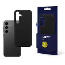 3mk Hardy Android Seidenleder MagCase für Samsung Galaxy S24+ - Schwarz
