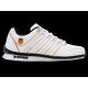 K-swiss RINZLER WEISS/ORANGE POPPY/SCHWARZ-M Sneakers (01235-185-M)