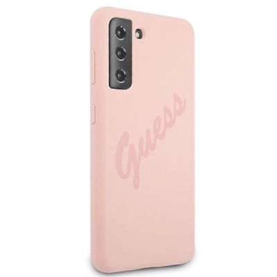 4. Guess GUHCS21MLSVSPI S21+ G996 pink/pink Hardcase Script Vintage