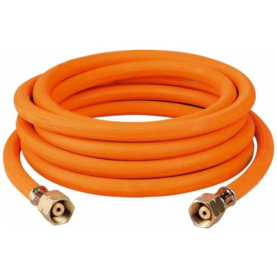 Schlauch zum Anschluss einer Gasflasche, 2 x G3/8"L-Anschlüsse - 2 m