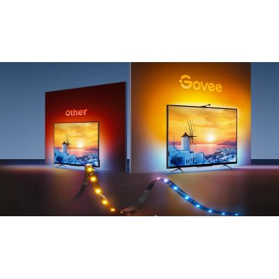 11. LED-Hintergrundbeleuchtungsleiste für 55-65 Zoll Fernseher, RGBIC, Wi-Fi + Bluetooth, Govee H6098 Envisual TV-Hintergrundbeleuchtung, Netflix Co-Branding-Version