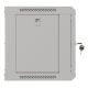 19. Lanberg 19" 6U 540x350 graue Glastür Wand-Rack-Schrank (Flat Pack)