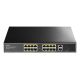 4. Switch CUDY FS1018PS1 16-Port 10/100M PoE+ 190W 2xGbE 1xSFP