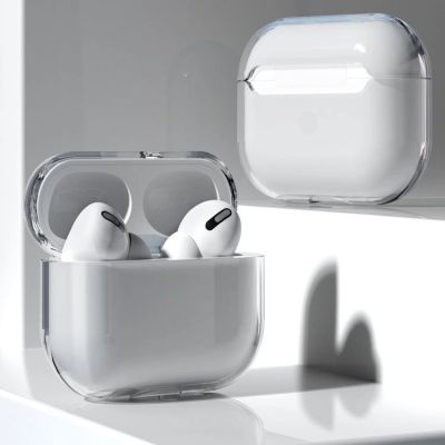 4. Hülle für AirPods 2 / AirPods 1 starre, starke, transparente Hülle für Kopfhörer (Hülle A)