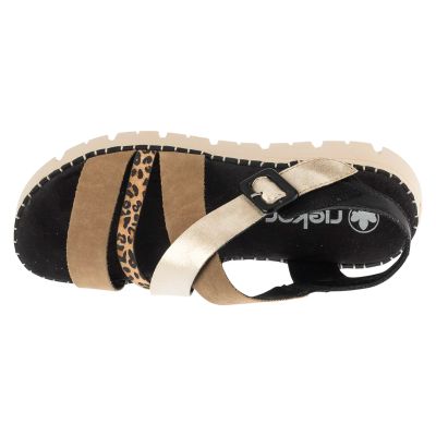 3. Rieker Sandalen V1063-90 Beige 36