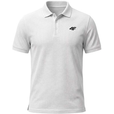 Herren-Poloshirt 4F M0771 weiß 4FWMM00TPTSM0771 10S