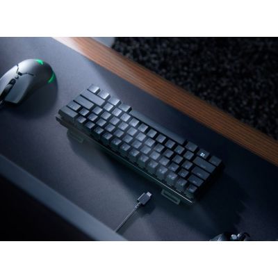 4. Razer Huntsman Mini-Tastatur Gaming USB QWERTY Amerikanisches/Internationales Layout Schwarz