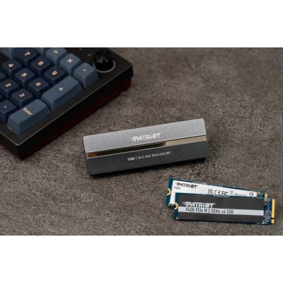 2. Patriot TXD USB-3.2-Gehäuse für M.2-NVMe-SSD 1.3, bis zu 8 TB – Aluminium