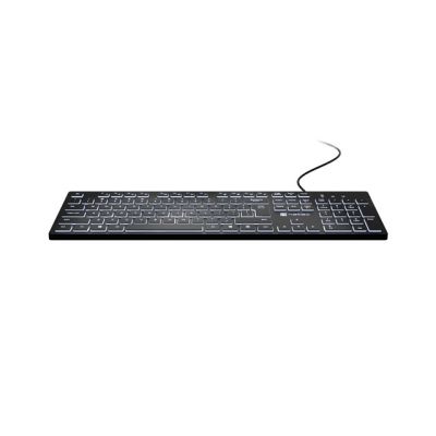 4. NATEC HERRING GLOW US-TASTATUR MIT WEISSER HINTERGRUNDBELEUCHTUNG