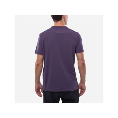 3. MILLET Kamet Map Ts Ss M lila Herren-T-Shirt