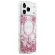 4. Guess MagSafe Hülle mit Harzboden und Glitzer für iPhone 17 Pro Max – Pink