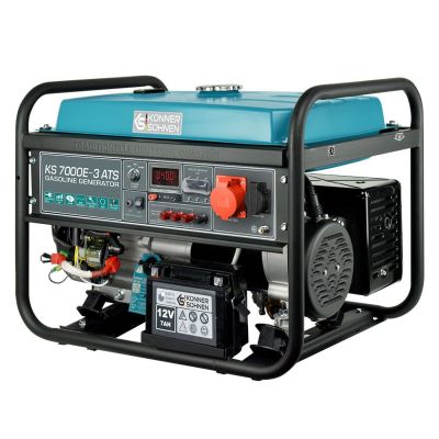 3. KS 7000E-3 ATS 230/400V Benzingenerator, Elektrostart