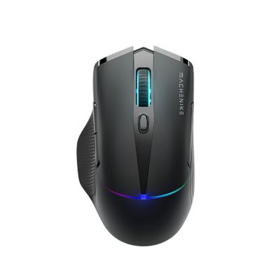 2. Machenike L8 Pro Kabellose Gaming-Maus mit Ladestation – Schwarz