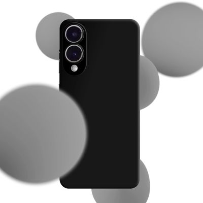 4. 3mk Hardy Silikon-MagCase für Samsung Galaxy S25 Edge – Schwarz