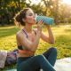 17. BODY SCULPTURE BLAU FALTBARE WASSERFLASCHE BB 25BL