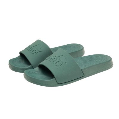 15. Kubota Basic Plain Pool Flip-Flops grün K25SS-101-001-18-1