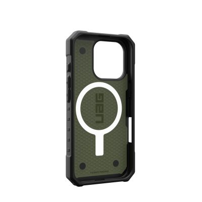 7. UAG Pathfinder Magsafe - Schutzhülle für iPhone 16 Pro, kompatibel mit MagSafe (oliv) [mto]