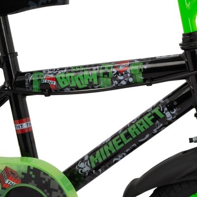 6. Huffy Minecraft Fahrrad 16" Schwarz 21644W