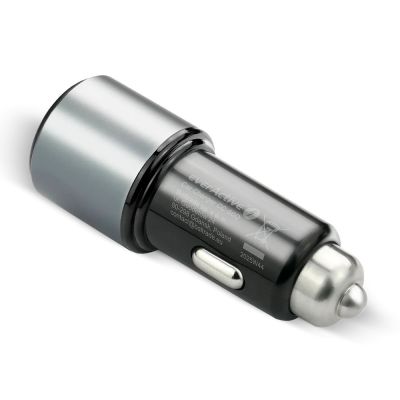 5. EVERACTIVE Autoladegerät 1 x USB QC3.0, 1 x USB-C PD 83W SCHWARZ CC-60Q