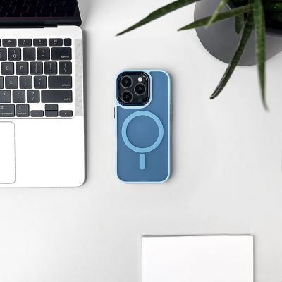 7. Fashion Case mit MagSafe für Samsung Galaxy A16 5G - Blau