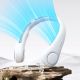 8. Jisulife Nackenventilator 3 4000mAh Tragbarer Nackenventilator - Grau