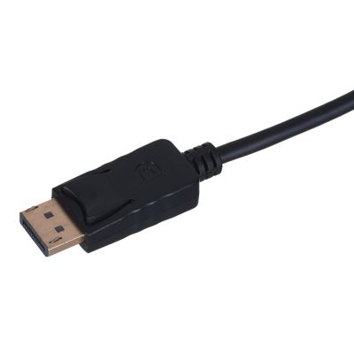 3. SAVIO CL-56 Kabel (DisplayPort M - HDMI Typ A; 1,5 m; schwarz)