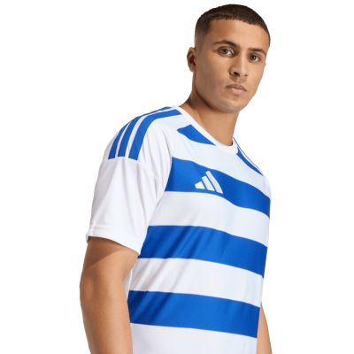 5. Herren-Trikot adidas Hooped 26 Jersey weiß-blau KF3389
