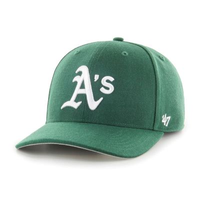 Marke `47 Oakland Athletics Dunkelgrüne Cold Zone Cap B-CLZOE18WBP-DGB