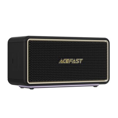 3. Acefast K3 Ultra Kabelloser Lautsprecher mit RGB-Hintergrundbeleuchtung, Bluetooth 5.4 – Schwarz